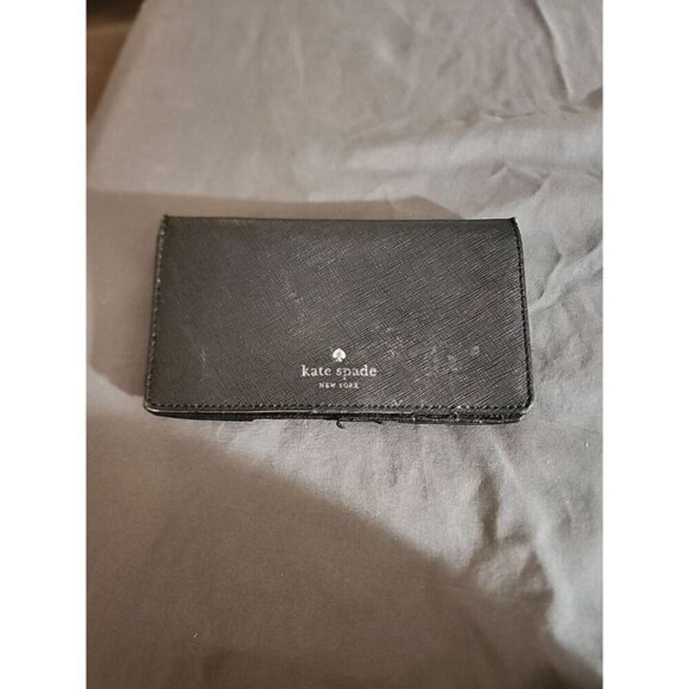 Kate Spade New York Medium Bifold wallet‎ Leather Black